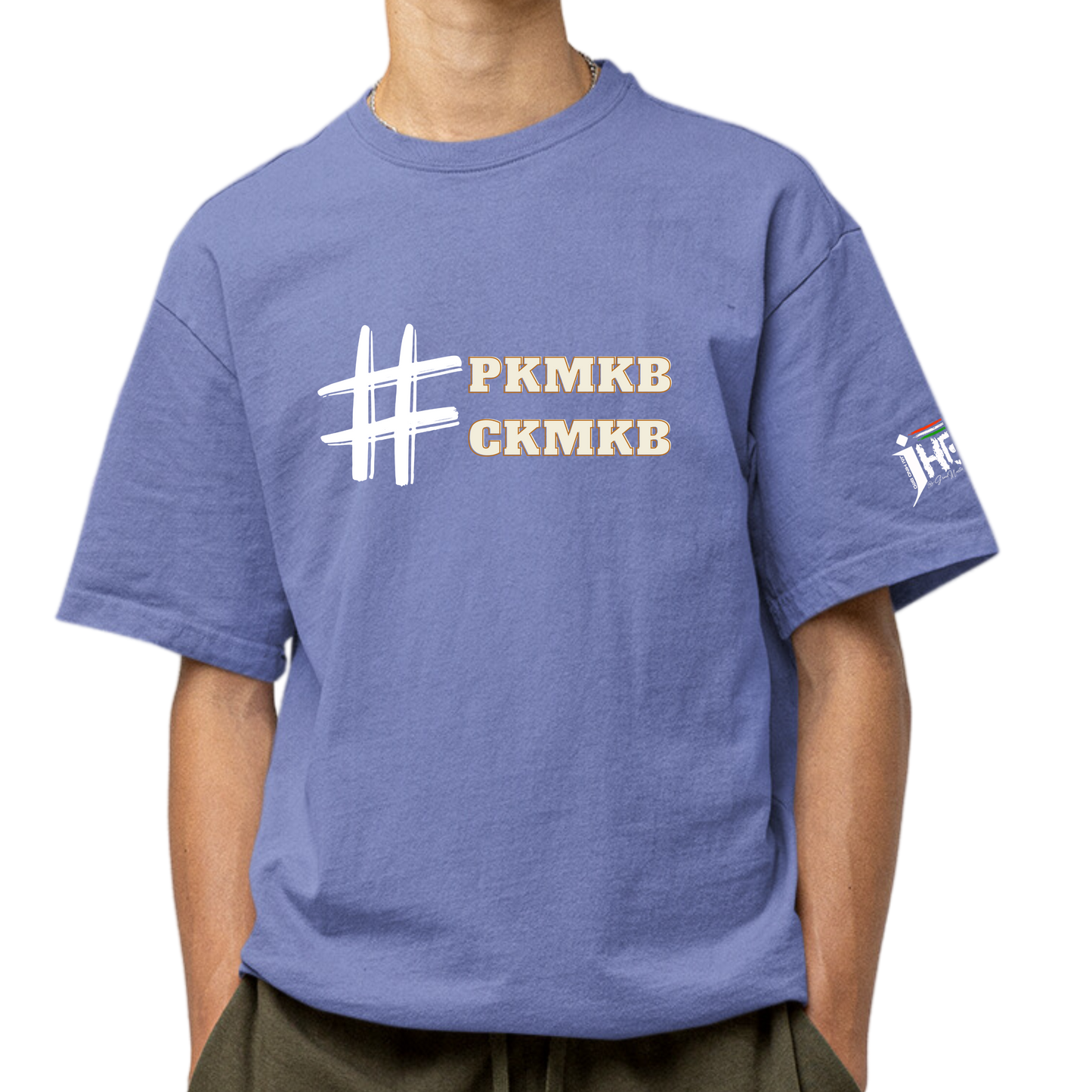 PKMKB/CKMKB ELECTRIC BLUE OVERSIZED T-SHIRT