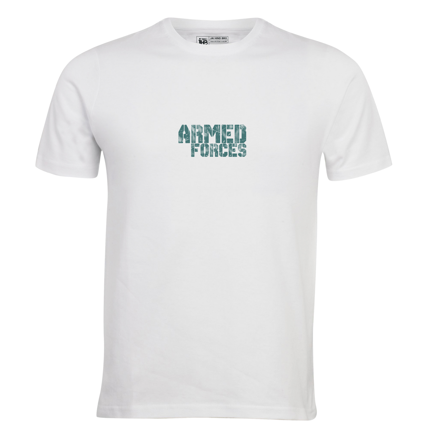 ARMED FORCE WHITE OVERSIZED T-SHIRT