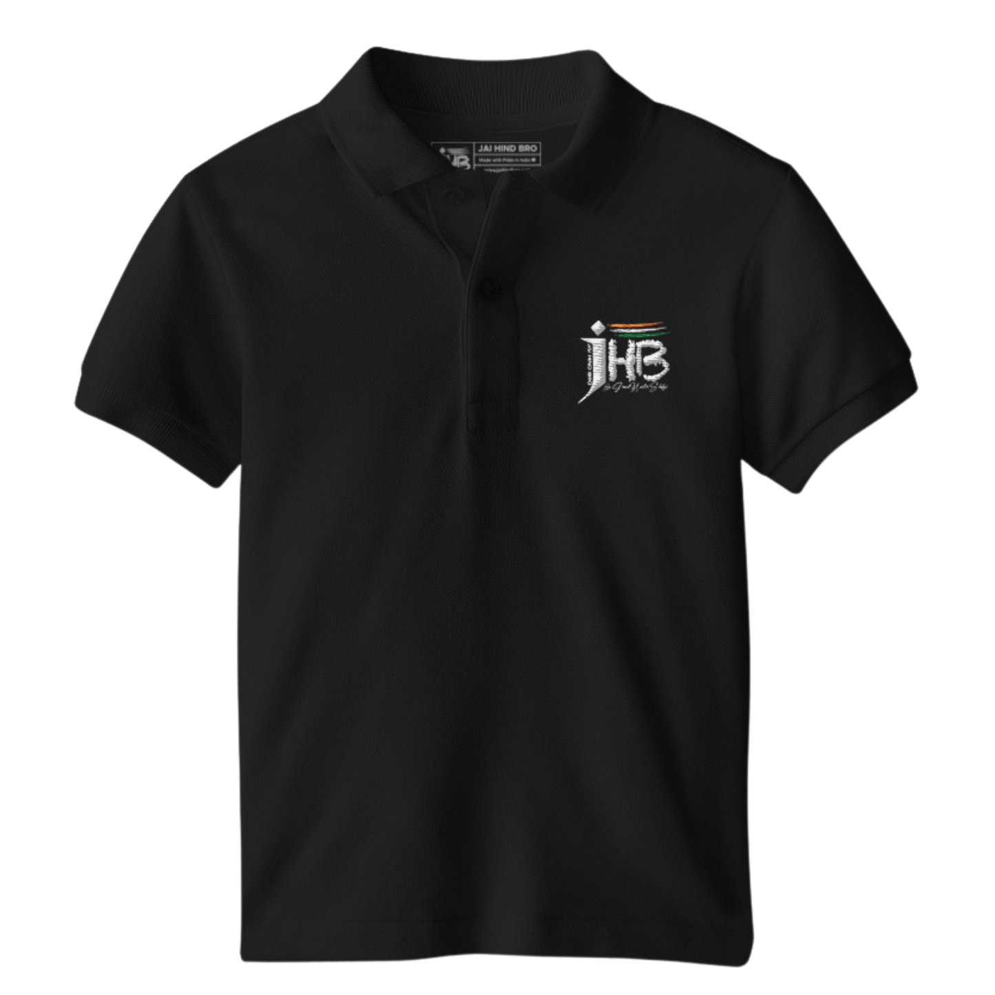JHB BLACK POLO T-SHIRT