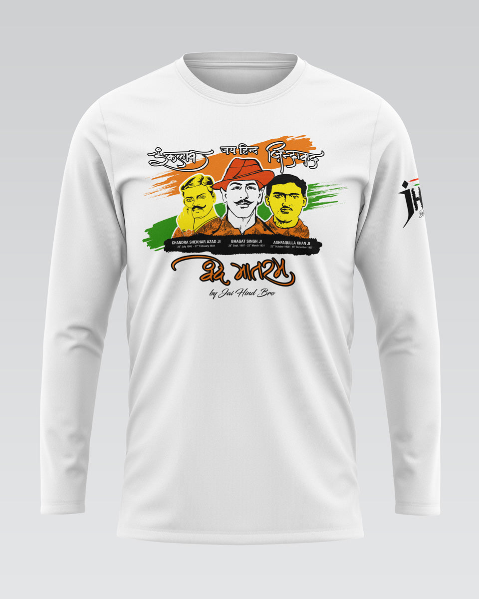 Forgotten Heroes White Full-Sleeves