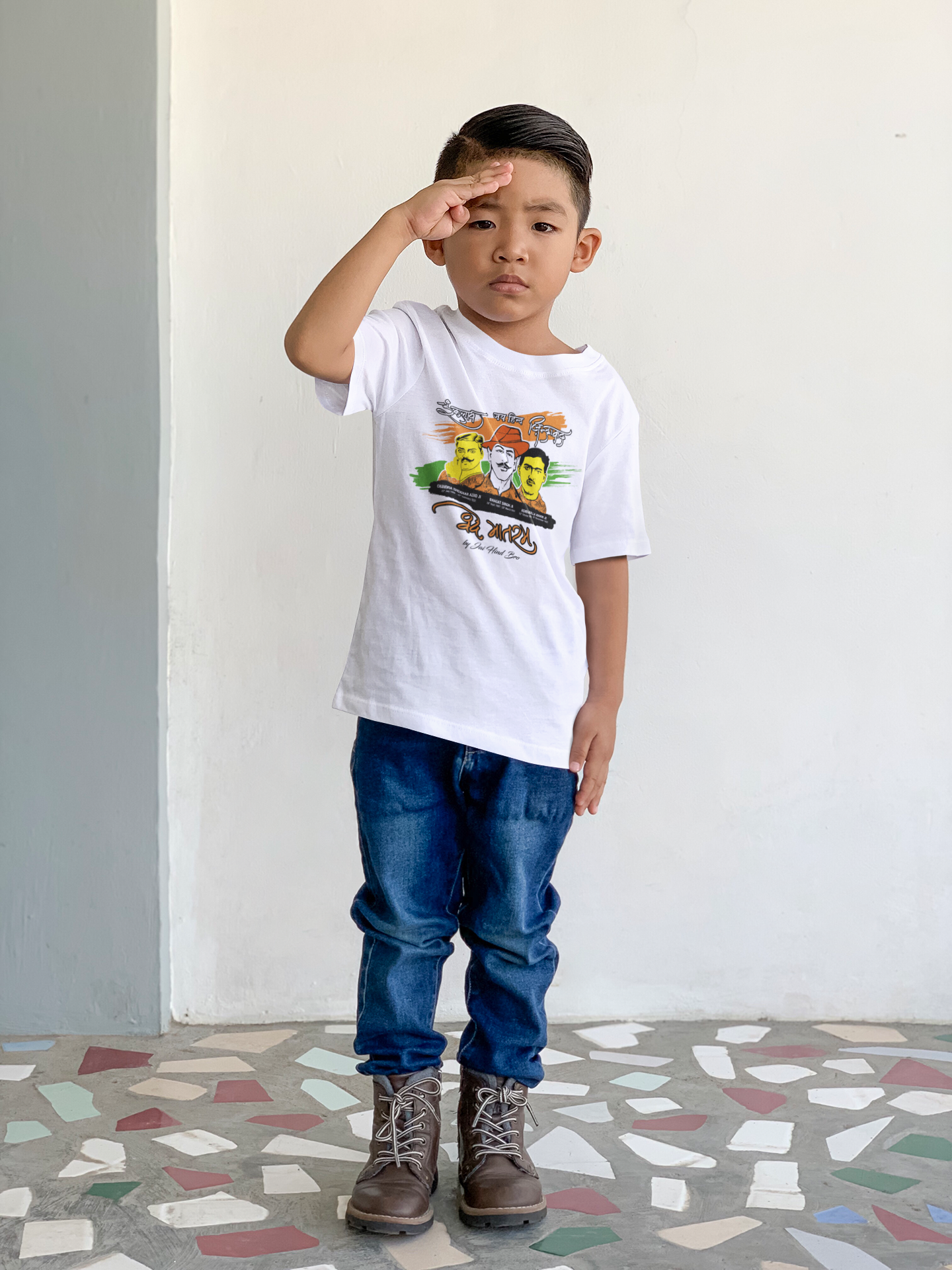 Kids Forgotten Heroes White T-shirt