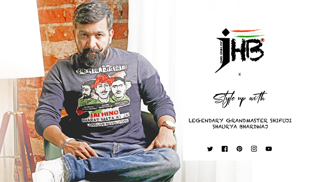 “India’s Best Patriotic Clothing Brand” is launched on Indian Independence Day By The Deadliest Man Alive in the World, Legendary Grandmaster Shifuji Shaurya Bhardwaj Sir. The Living legend.