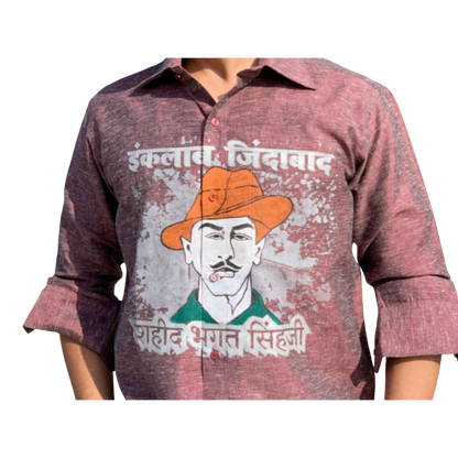 “Inquilab Zindabad Shirt – A Bold Tribute to the Legend”