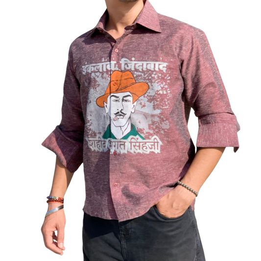 “Inquilab Zindabad Shirt – A Bold Tribute to the Legend”