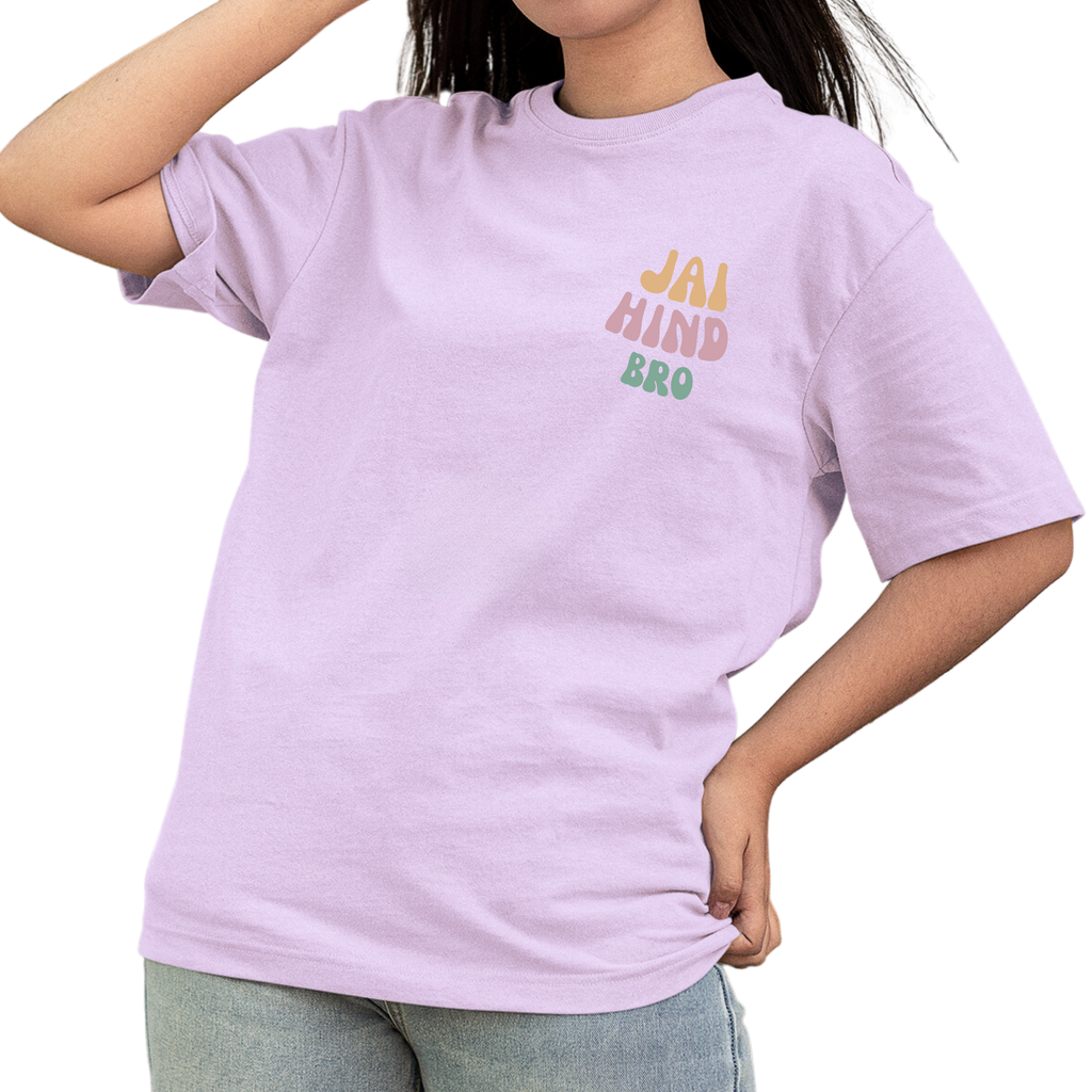 FREEDOM OVERSIZED PINK T-SHIRT