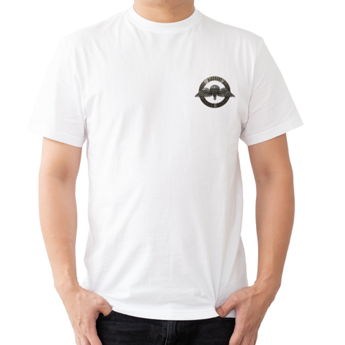 AIRBORN WHITE OVERSIZED T-SHIRT