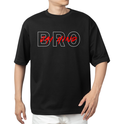 JAI HIND BRO BLACK T-SHIRT