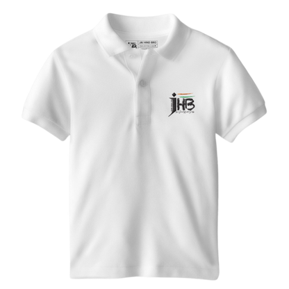 JHB WHITE POLO T-SHIRT