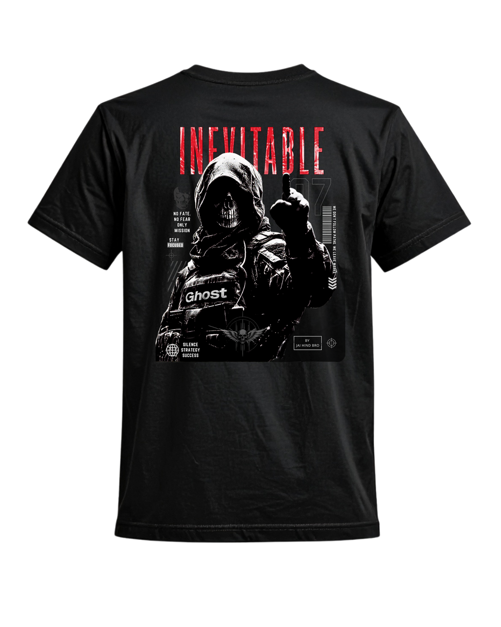 Inevitable Ghost Graphic T-Shirt