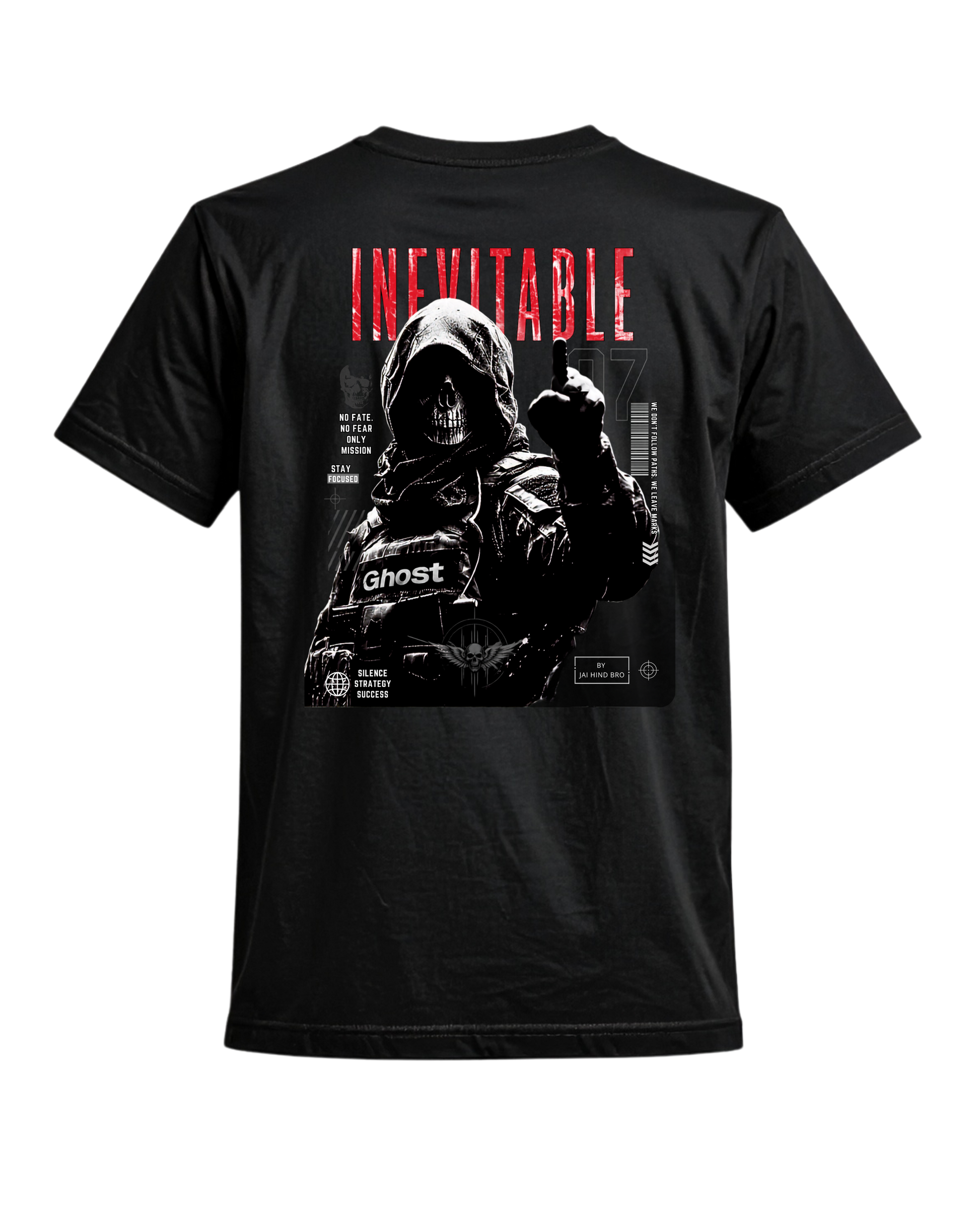 Inevitable Ghost Graphic T-Shirt