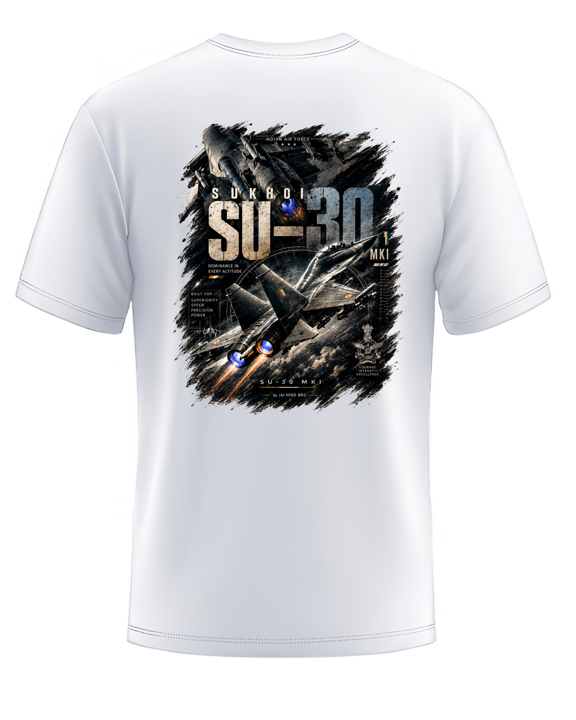 Sukhoi Su-30MKI Premium Fighter Jet Graphic Tee