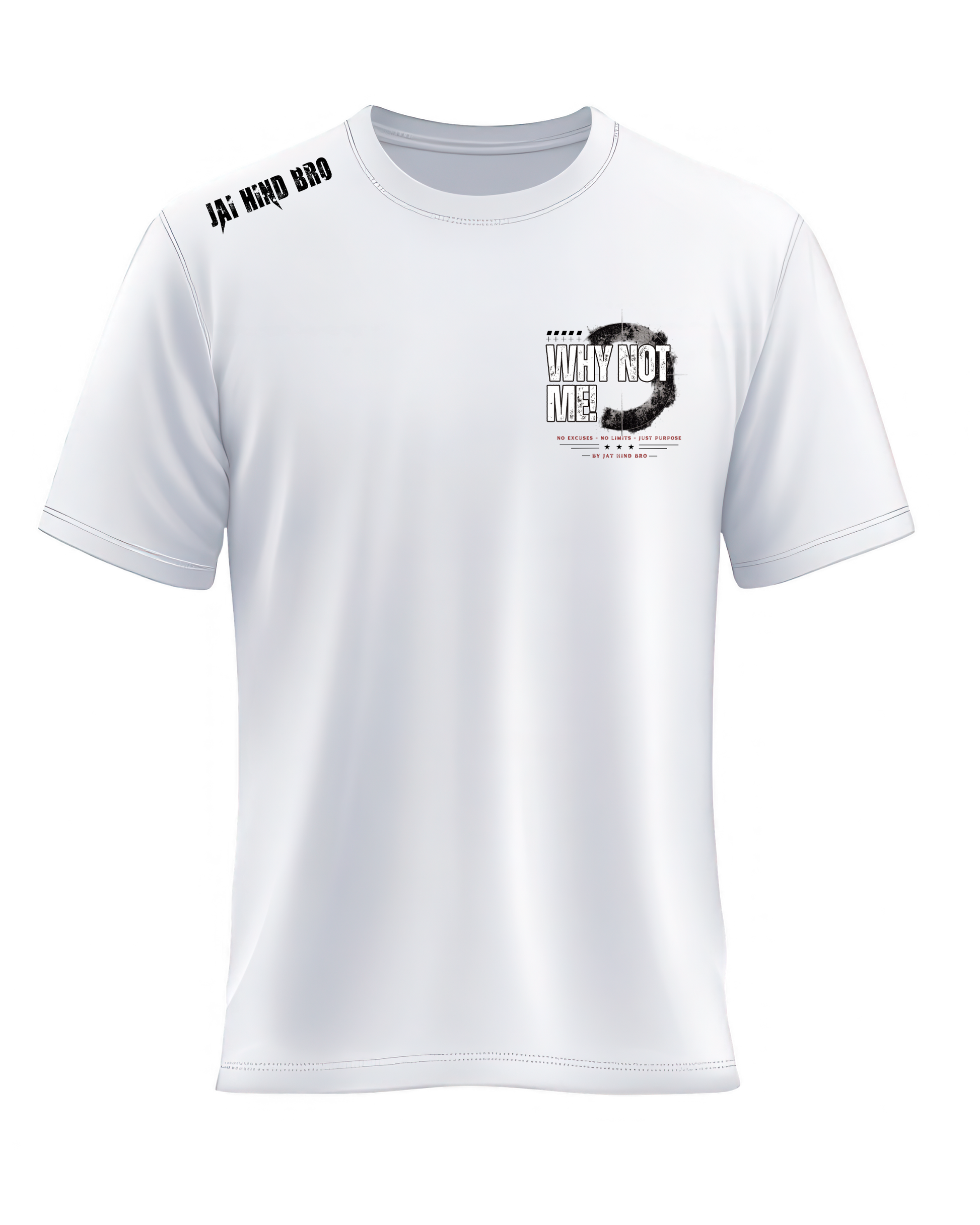 WHY NOT ME! – Tactical Warrior Oversized T-Shirt