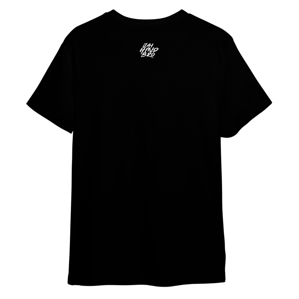 JAI HIND BRO Black T-shirt