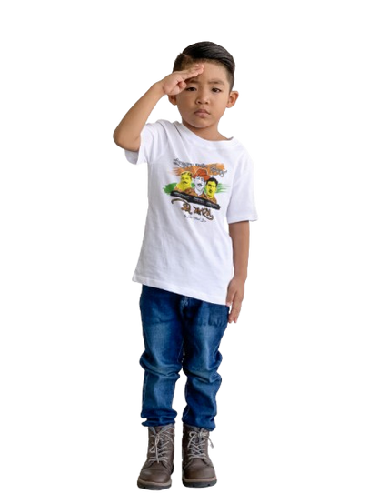 Kids Forgotten Heroes White T-shirt