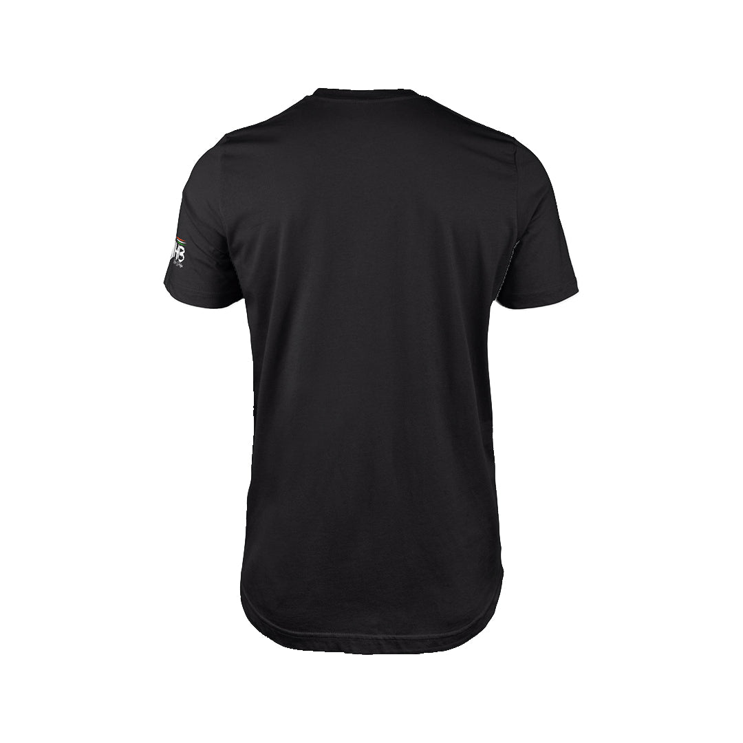 Inqualab Black Reflector T-shirt For kid's