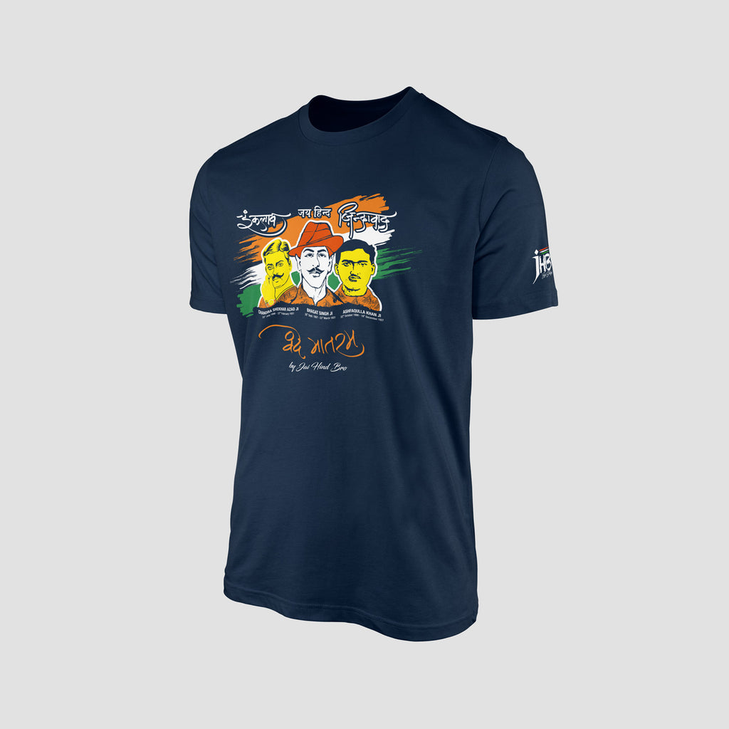 Kids Forgotten Heroes Navy Blue T-shirt